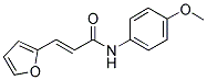 3-FURAN-2-YL-N-(4-METHOXY-PHENYL)-ACRYLAMIDE Struktur