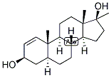 1,5ALPHA-ANDROSTEN-17ALPHA-METHYL-3BETA,17BETA-DIOL Struktur