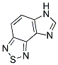 6H-IMIDAZO[4',5':3,4]BENZO[1,2-C][1,2,5]THIADIAZOLE Struktur