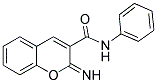 2-IMINO-N-PHENYL-2H-CHROMENE-3-CARBOXAMIDE Struktur