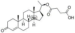 20-BETA-HYDROXYPROGESTERONE HEMISUCCINATE Struktur