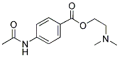 DEANOL P-ACETAMINO BENZOATE Struktur