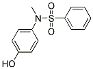 N-(4-HYDROXY-PHENYL)-N-METHYL-BENZENESULFONAMIDE Struktur