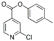 4-METHYLPHENYL 2-CHLOROISONICOTINATE Struktur