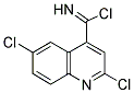 2,6-DICHLOROQUINOLINE 4-CHLORIMIDE Struktur