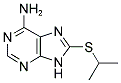 6-AMINO-8-ISOPROPYLPURINE Struktur