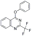 4-PHENOXY-2-(TRIFLUOROMETHYL)QUINAZOLINE Struktur