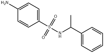 4-AMINO-N-(1-PHENYLETHYL)BENZENESULFONAMIDE Struktur