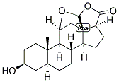 5ALPHA-ANDROSTAN-17BETA-CARBOXYLIC ACID-3BETA,18-DIOL-11BETA,18-EPOXY GAMMA LACTONE Struktur