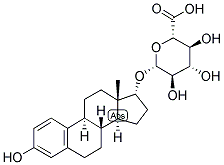 1,3,5(10)-ESTRATRIEN-3,17-ALPHA-DIOL 17-GLUCOSIDURONATE Struktur