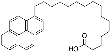 1-PYRENEHEXADECANOIC ACID Struktur