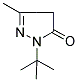 2-(TERT-BUTYL)-5-METHYL-2,4-DIHYDRO-3H-PYRAZOL-3-ONE Struktur