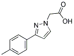 3-(4-METHYLPHENYL)-1H-PYRAZOLE-1-ACETIC ACID Struktur