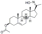 PREGNENOLONE ACETATE OXIME Struktur