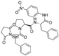 SUCCINYL-PHE-PRO-PHE-P-NITROANILIDE Struktur