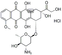 EPIRUBICIN HYDROCHLORIDE Struktur