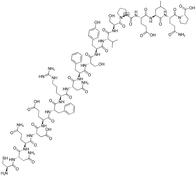 ANTI-PROTEIN KINASE C-ETA CONTROL PEPTIDE Struktur