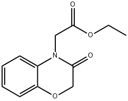 ETHYL 2-(2,3-DIHYDRO-3-OXOBENZO[B][1,4]OXAZIN-4-YL)ACETATE Struktur