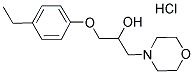 1-(4-ETHYLPHENOXY)-3-MORPHOLIN-4-YLPROPAN-2-OL HYDROCHLORIDE