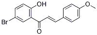 5'-BROMO-2'-HYDROXY-4-METHOXYCHALCONE Struktur