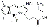 4,4-DIFLUORO-5,7-DIMETHYL-4-BORA-3A,4A-DIAZA-S-INDACENE-3-PROPIONYL ETHYLENEDIAMINE, HYDROCHLORIDE Struktur