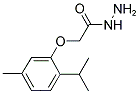 (2-ISOPROPYL-5-METHYL-PHENOXY)-ACETIC ACID HYDRAZIDE Struktur