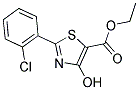 ETHYL 2-(2-CHLOROPHENYL)-4-HYDROXYTHIAZOLE-5-CARBOXYLATE Struktur