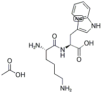 H-LYS-TRP-OH ACETATE SALT Struktur