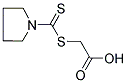 [(PYRROLIDIN-1-YLCARBONOTHIOYL)THIO]ACETIC ACID Struktur