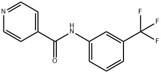 N-[3-(TRIFLUOROMETHYL)PHENYL]ISONICOTINAMIDE Struktur