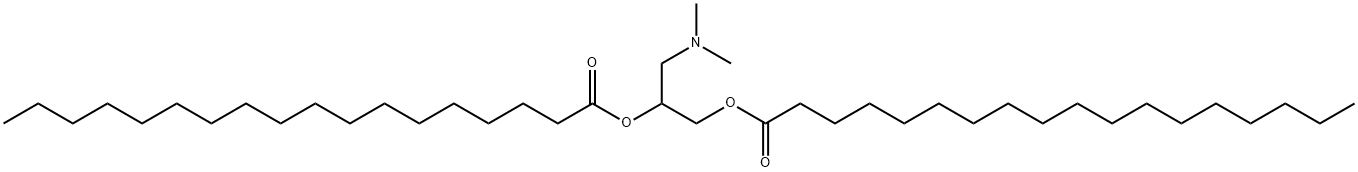 1,2-DISTEAROYL-3-DIMETHYLAMMONIUM-PROPANE Struktur