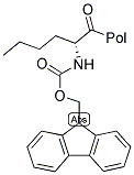 FMOC-D-NLE-WANG RESIN Struktur