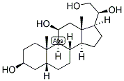 5-BETA-PREGNAN-3-BETA, 11-BETA, 20-BETA, 21-TETROL Struktur