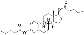 1,3,5(10)-ESTRATRIEN-3,17-BETA-DIOL DIVALERATE Struktur