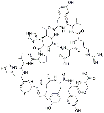 ASP-ARG-VAL-TYR-ILE-HIS-PRO-VAL-HIS-LEU-LEU-TYR-TYR-SER Struktur