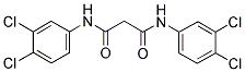 N,N'-BIS-(3,4-DICHLORO-PHENYL)-MALONAMIDE Struktur