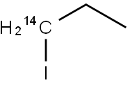 PROPYLIODIDE-N, [1-14C] Struktur