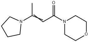 1-MORPHOLINO-3-(1-PYRROLIDINYL)-2-BUTEN-1-ONE Structure