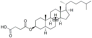 5-ALPHA-CHOLESTAN-3-BETA-OL HEMISUCCINATE Struktur