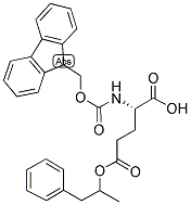 FMOC-GLU(2-PHENYLISOPROPYL ESTER)-OH Struktur