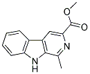 METHYL 1-METHYL-9H-BETA-CARBOLINE-3-CARBOXYLATE Struktur