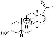 16,(5-BETA)-PREGNEN-3-ALPHA-OL-20-ONE Struktur