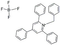 N-BENZYL-2,4,6-TRIPHENYL PYRIDINIUM TETRAFLUOROBORATE Struktur