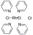 TRANS-DICHLOROTETRAKIS(PYRIDINE)RHODIUM(III) CHLORIDE Struktur