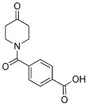 N-(4'-CARBOXYLIC)BENZOYL-4-PIPERIDONE Struktur