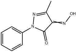 5-METHYL-2-PHENYL-2H-PYRAZOLE-3,4-DIONE 4-OXIME Struktur