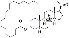 5-ALPHA-PREGNAN-3-ALPHA-OL-17-ONE STEARATE Struktur