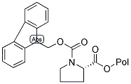 FMOC-L-PRO-PEG-PS Struktur