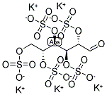 MANNOSE PENTASULFATE, POTASSIUM SALT Struktur