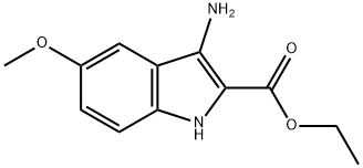 3-AMINO-5-METHOXY-1H-INDOLE-2-CARBOXYLIC ACID ETHYL ESTER price.